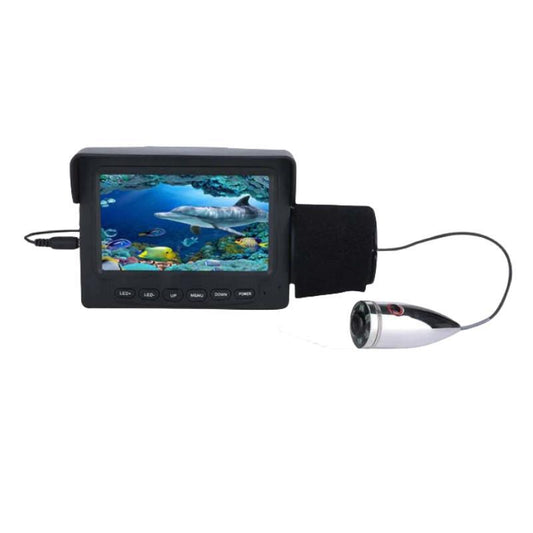 Underwater Fishing Camera Fish Finder Video Camera 1000tvl HD 4.3'TFT Monitor 5000mah Battery 15m 30m Soft Cable DVR Recording
