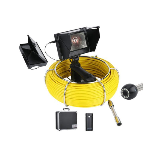 1000tvl 17mm Handheld Pipe Inspection Camera 4.3'LCD Drain Sewer Industrial Video Camera