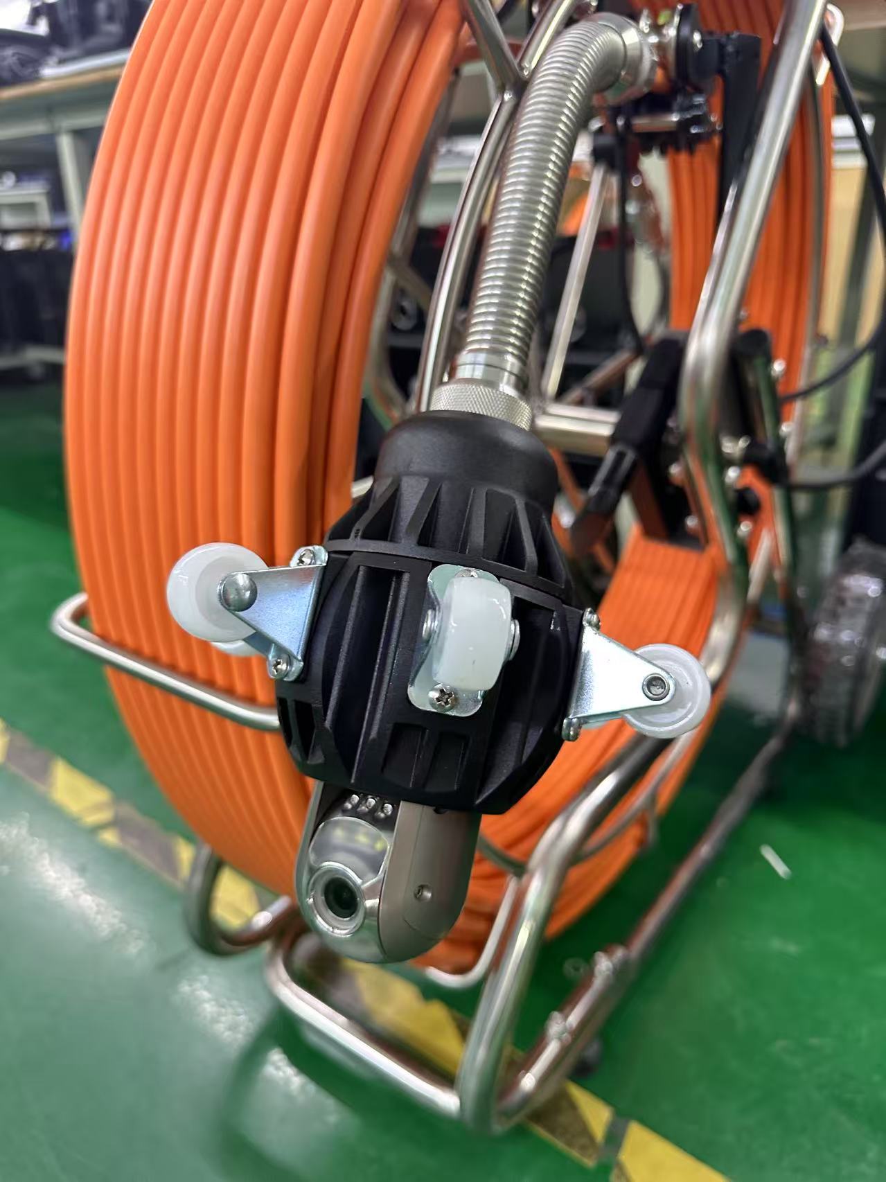 Vicam 50mm Pan Tilt Rotate Pipe Camera Head Protection Skid 85mm 146mm Camera Header Cover