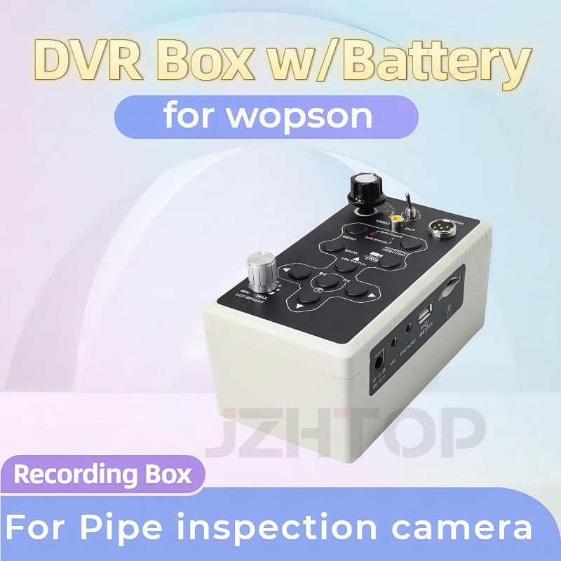 DVR Control Box Recording Function For Drain Sewer Inspection Camera Spare Parts Accessories DVR Controller Zoom