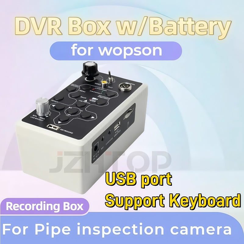 DVR Control Box Recording Function For Drain Sewer Inspection Camera Spare Parts Accessories DVR Controller Zoom