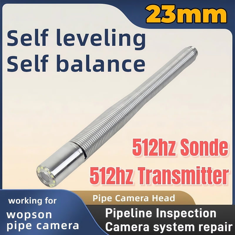 23mm Pipe Camera Head Inspection Camera Head Replacement Spare Parts Flexible Bendable Short Long Spring Option