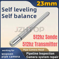 Long Spring 23mm Self Leveling 512hz Sonde For Pipe Video Inspection Camera System Pipeline Locator Transmitter C23AB
