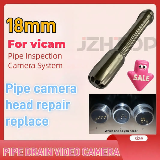 18mm Vicam Pipe Inspection Camera Head Repair Replacement