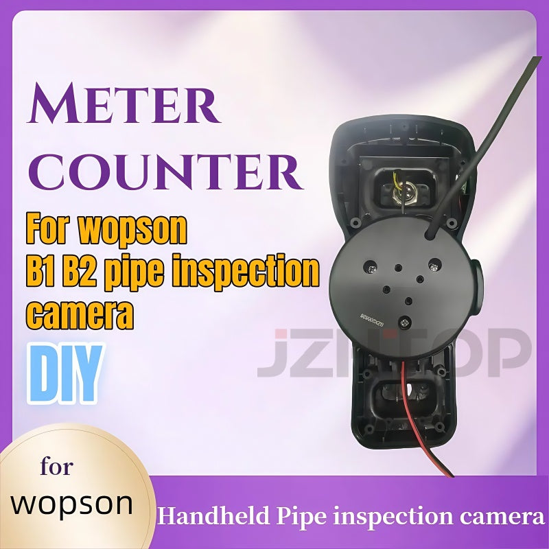 Handheld Pipe Inspection Camera Meter Counter Cable Meter Calculator For Handheld Drain Sewer Snake Camera