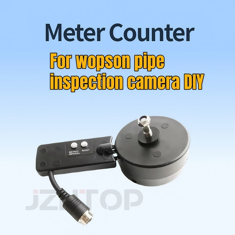 Meter-Counter For Pipe Drain Sewer Inspection System Camera Meter Counter Calculator Pipe Locating Locator DIY