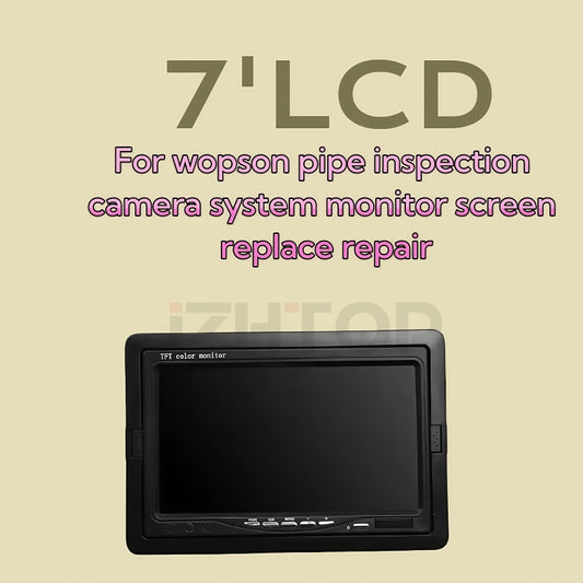 7'LCD Screen Only For Wopson A1 A2 Pipe Camera Monitor Replace Repair