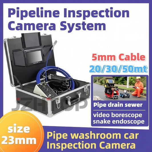 23mm Pipe Inspection Camera System 512hz sonde Pipe Locator with Monitor