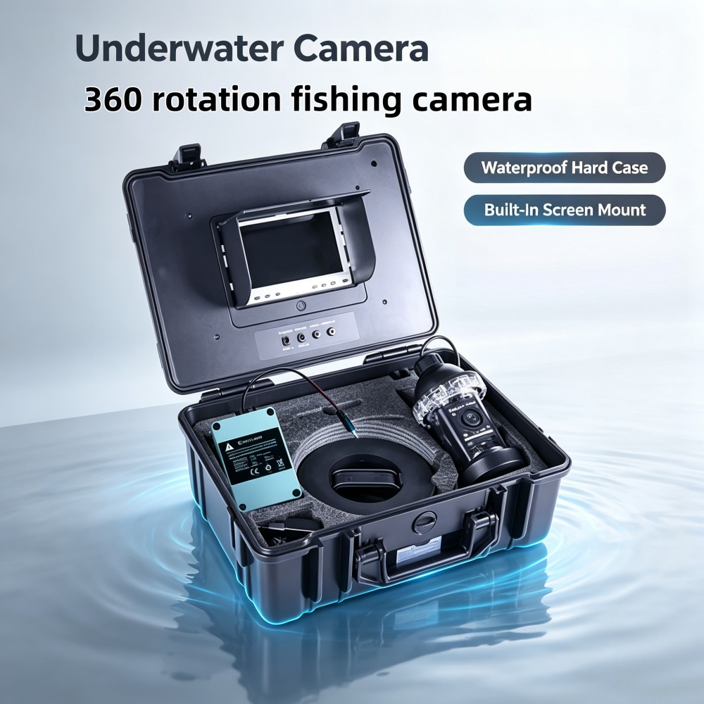 CCD Underwater Camera Fishing Video Fish Finder CCTV Camera Inspection