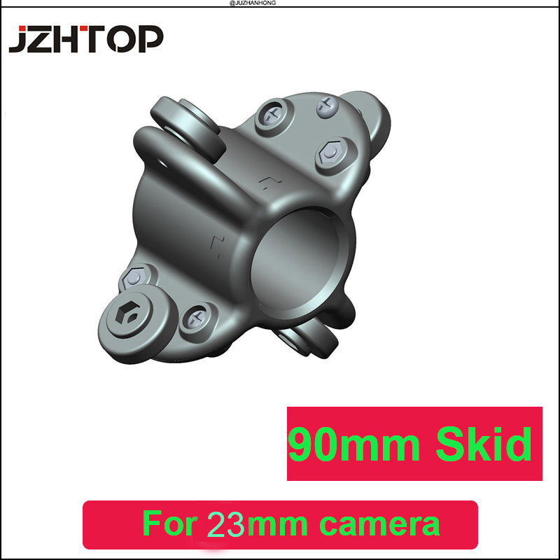 23mm Pipe Camera Head Skid Video Camera Protection Cover DIY 40mm 80mm 90mm 120mm 150mm 160mm 180mm 190mm