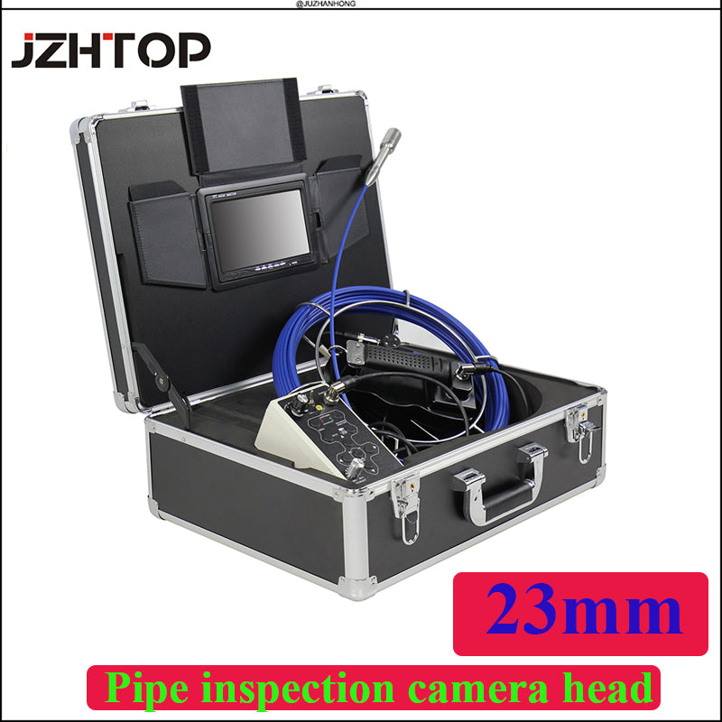 23mm Pipe Inspection Camera System 512hz sonde Pipe Locator with Monitor