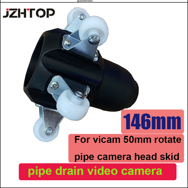 Vicam 50mm Pan Tilt Rotate Pipe Camera Head Protection Skid 85mm 146mm Camera Header Cover