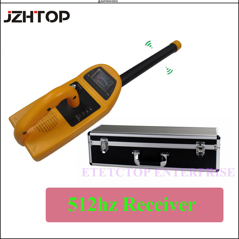 FM 512Hz Receiver For 512hz Transmitter Pipe Locator FM Signal Receiver Black Green Red 3 Colors Pipe Camera Finder