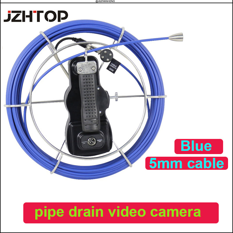 5mm Hard Cable Pipeline Video Camera Cable Connector For Pipe Inspection Camera System Repair Replacement