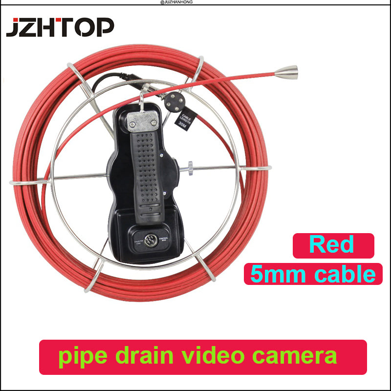 5mm Hard Cable Pipeline Video Camera Cable Connector For Pipe Inspection Camera System Repair Replacement