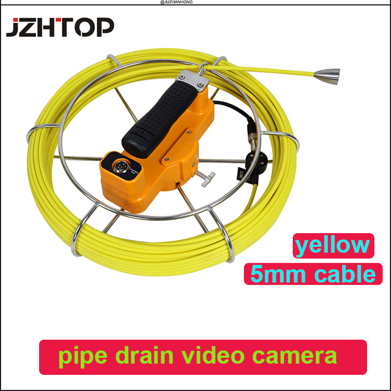 5mm Hard Cable Pipeline Video Camera Cable Connector For Pipe Inspection Camera System Repair Replacement