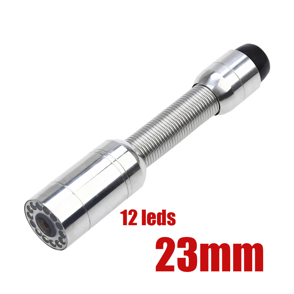 23mm Pipe Inspection Camera Head Tube Camera Drain Sewer Camera 12pcs leds For Mountaineone