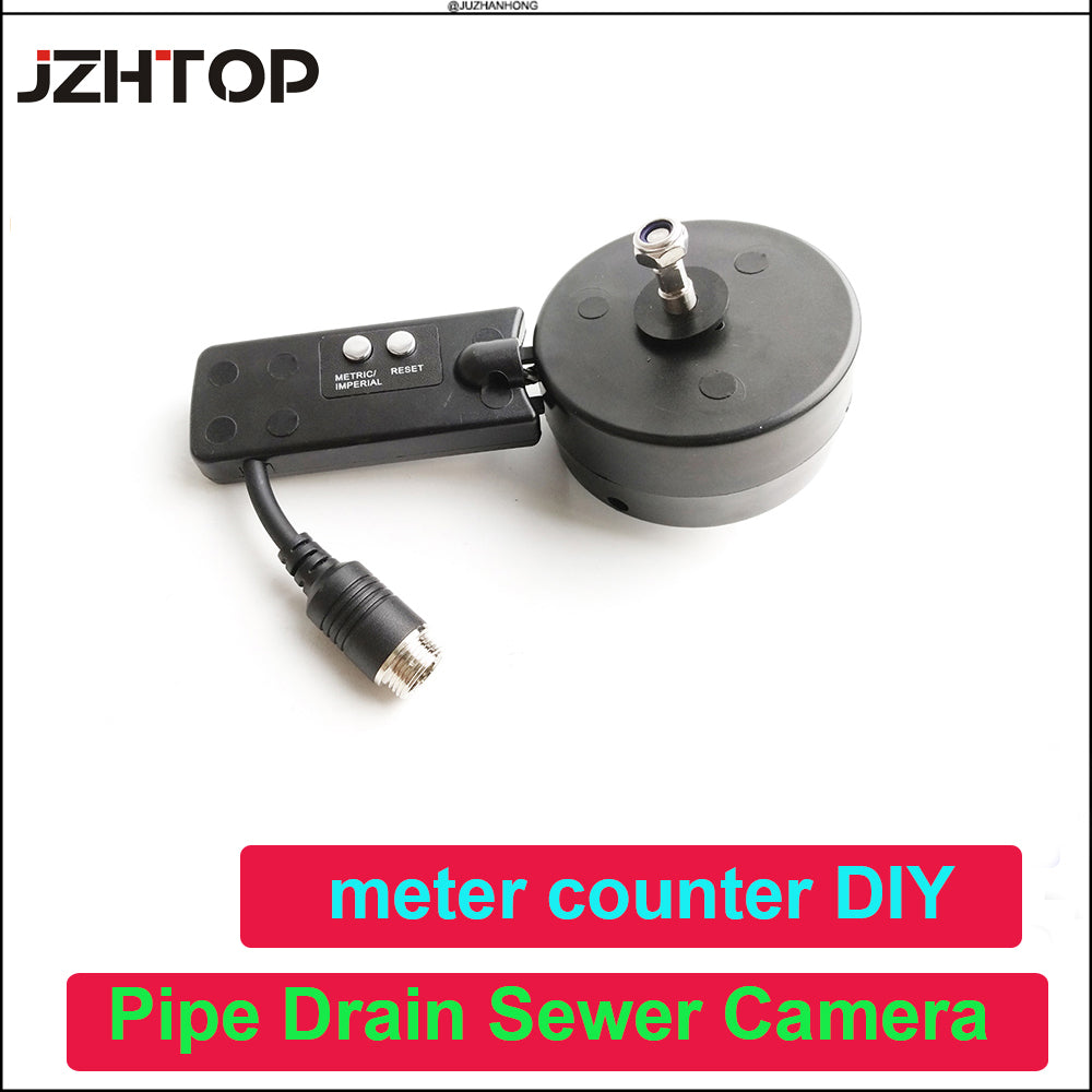 Meter-Counter For Pipe Drain Sewer Inspection System Camera Meter Counter Calculator Pipe Locating Locator DIY