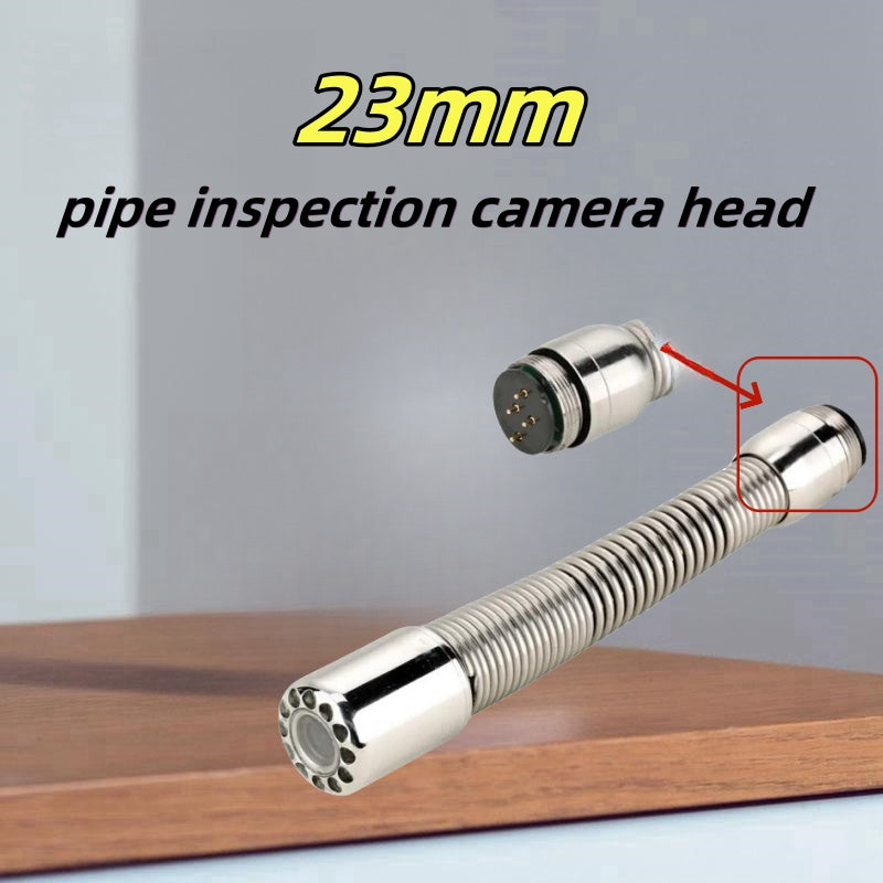 23mm 1080P Pipe Inspection Camera Head Repair Replacement For F5800ADJKABTX