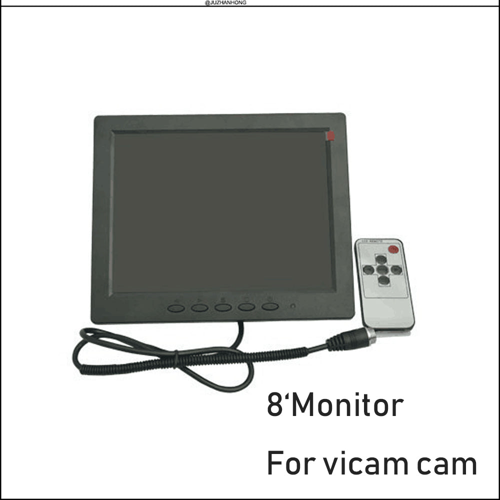 8 inches 8'HD LCD Monitor 720P TFT For Vicam Brand V8 Pipe Drain Sewer Inspection Camera Replace Repair