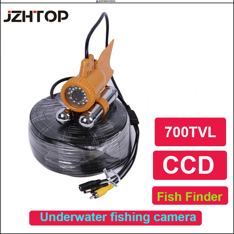 Underwater Video Camera For Fishing Ice Cold Water Lake For Fishing 20m Cable Color CCD 700TVL