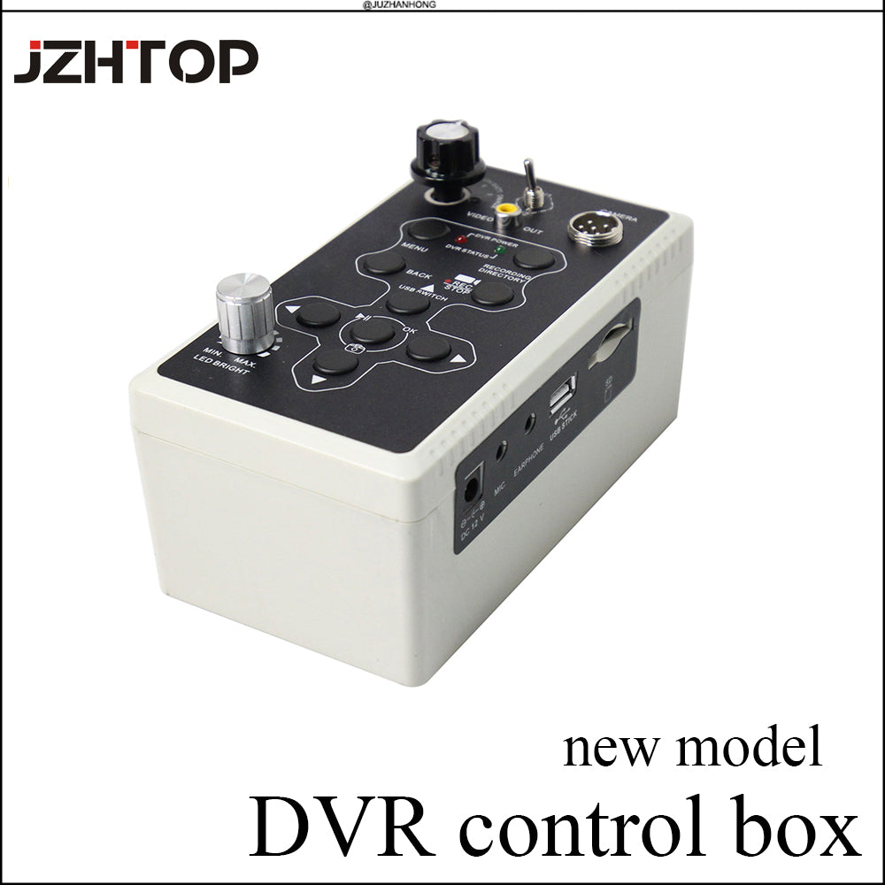 DVR Control Box Recording Function For Drain Sewer Inspection Camera Spare Parts Accessories DVR Controller Zoom