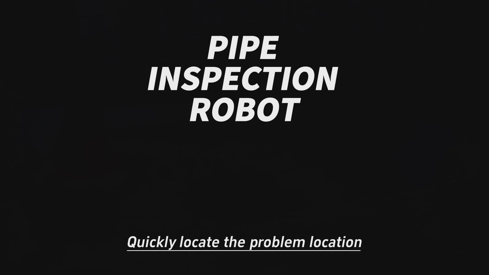 328Feet 100m Cable Drain Sewer Pipe Inspection Robot Dual 2MP Camera 4WD 10.4'tablet PC 360 Rotation Video Camera