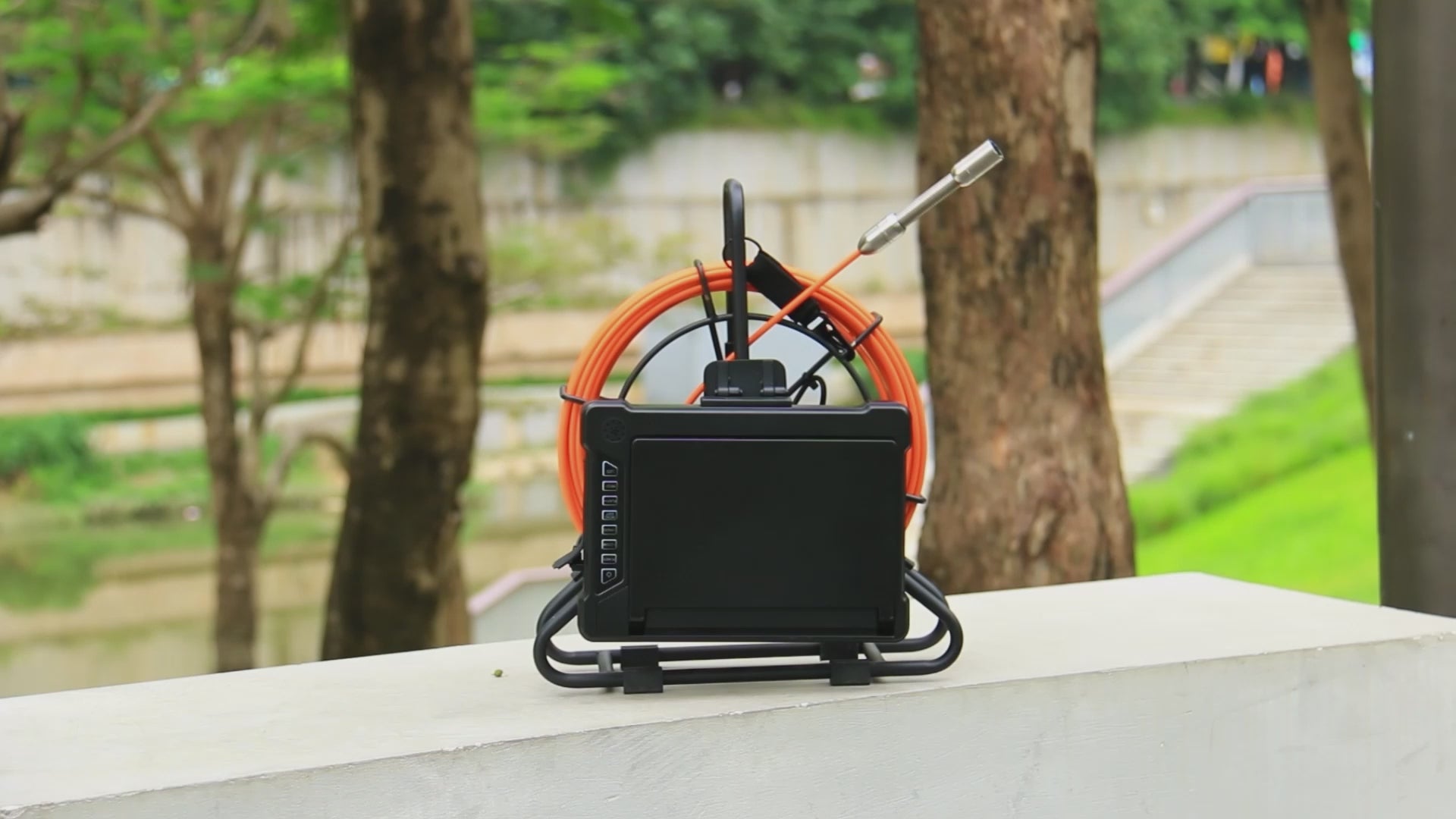 17mm 23mm Pipe Inspection Camera System Pipeline Drain Sewer Endoscope Borescope with Monitor