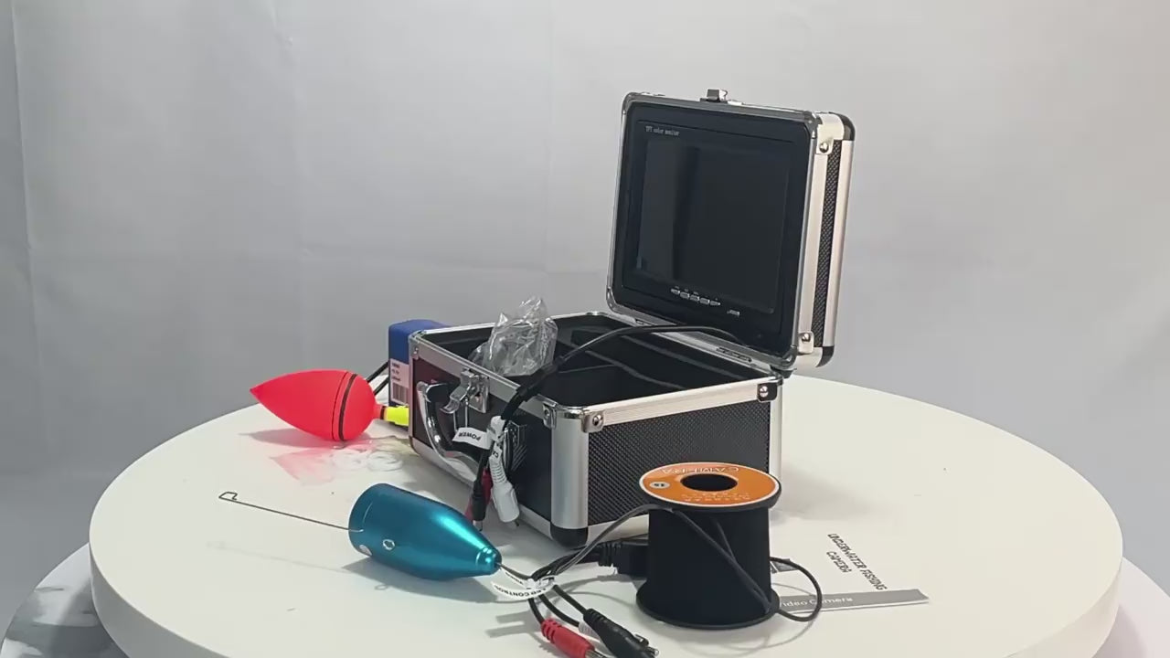 Fishing Camera Underwater Camera Fish Finder 7'LCD Monitor Fishing Video Camera DVR Recorder