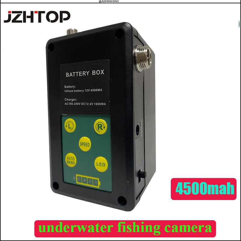 Battery Box Fish DC12V 4500mah Rechargeable Lithium Battery Box Controller For Underwat ...