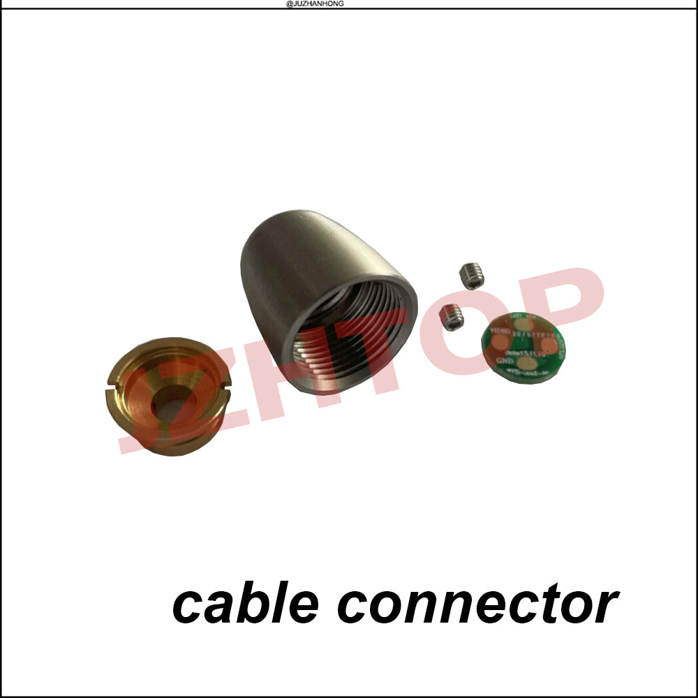 Pipe Inspection Camera Broken Cable Repair Connector Pipe Camera Head Replacement Spare Part For Wopson 5mm Hard Cable
