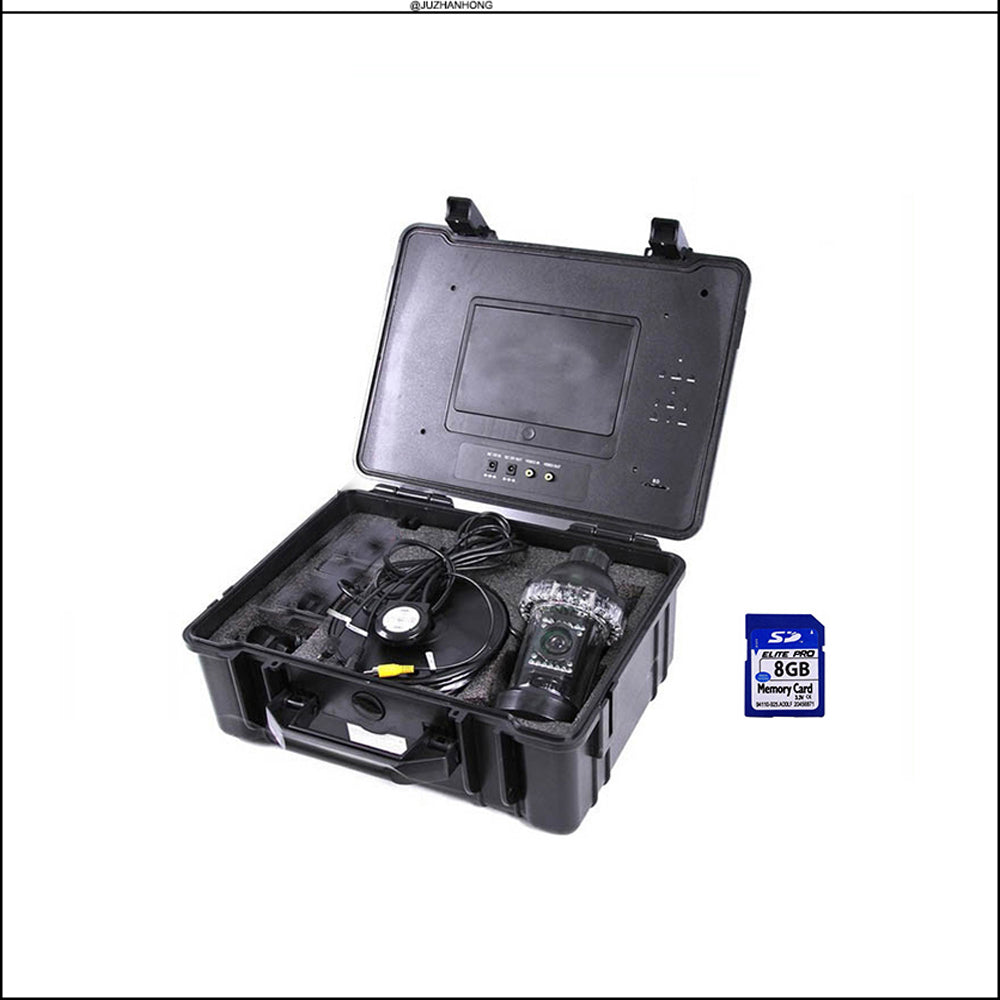 200m cable underwater fishing video inspection camera fishing camera fish finder  360 rotation waterproof camera